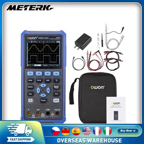 OWON HDS2102S HDS272S HDS242S Handheld Digital Oscilloscope 100MHz