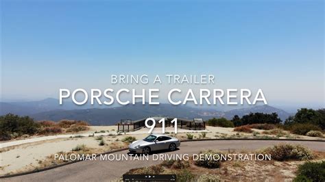 1999 Porsche 911 Carrera Palomar Mountain Driving Video YouTube