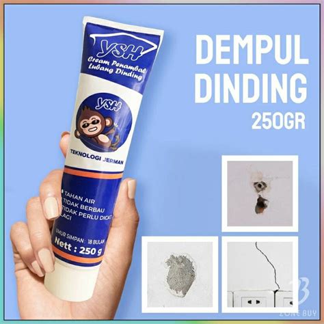 Jual Wall Repair Semen Penambal Dinding Tembok Retak Instan Waterproof