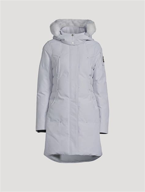 Moose Knuckles Cloud Shearling Trimmed Down Parka Holt Renfrew