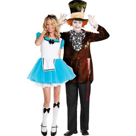 Enchanted Alice And Deluxe Mad Hatter Alice In Wonderland Couples