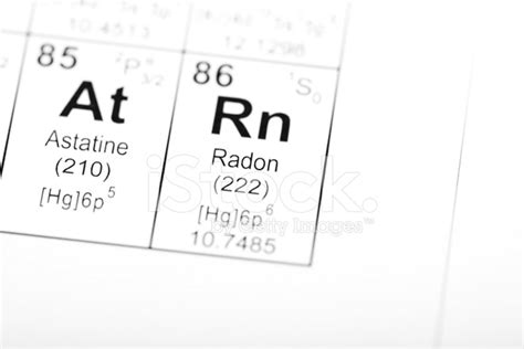 Periodic Table Element Radon Stock Photo | Royalty-Free | FreeImages