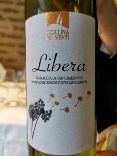 Collina Dei Venti Libera Vernaccia Di San Gimignano Vivino US