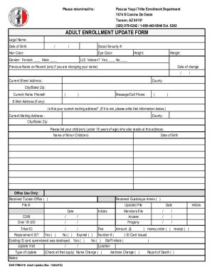 2015 2025 Form AZ ENR FRM 018 Fill Online Printable Fillable Blank