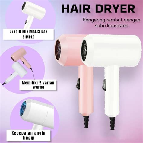 Jual Kylo Hairdryer Portablehairdryer Professional Salonpengering Rambuthairdryer Mini