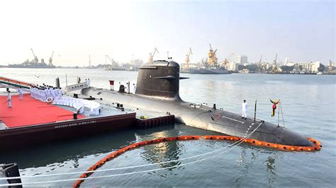 Commissioning Of Ins Vela The Fourth Kalvari Class Submarine Entirely