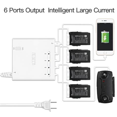 In Multi Battery Charger Intelligent Charging Hub Full Storage