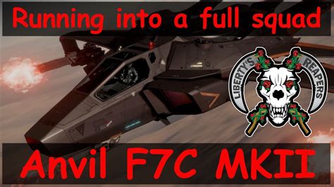 Anvil F7C MKII Squadron Battle Full Match Omnisky Loadout Star