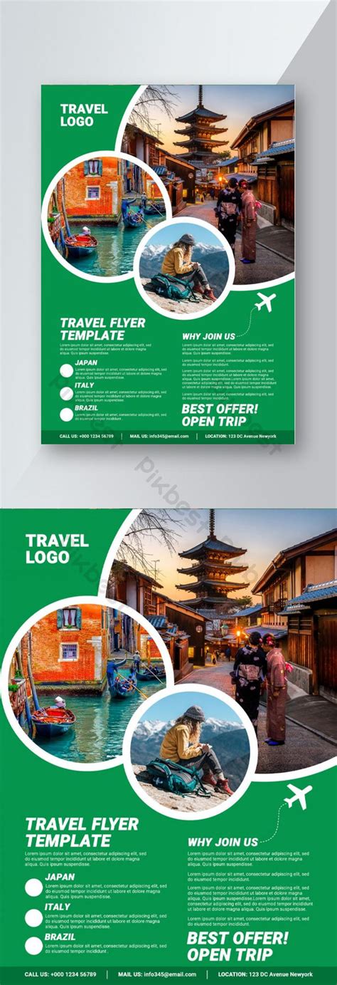 Travel Flyer Template Design | PSD Free Download - Pikbest