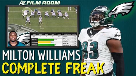 Why Milton Williams Is The Best Dl You Ve Never Heard Of Eagles Film