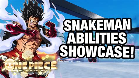 AOPG GEAR 4 SNAKEMAN ABILITIES SHOWCASE AND RELEASE DATE A One Piece