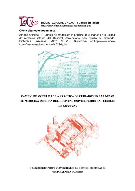 PDF CAMBIO DE MODELO EN LA PRÁCTICA DE CUIDADOS PDF file13 1 Cuadro