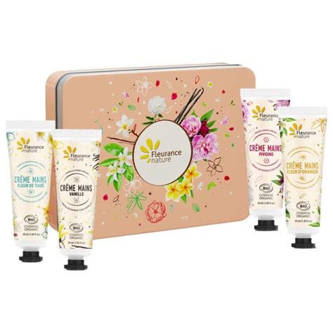 Fleurance Coffret 4 Crèmes Mains Bio en vente en pharmacie