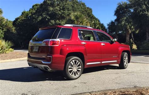 Hd Road Test Review 2016 Gmc Terrain Denali Awd V6 Swanky Refresh For Right Sized Suv