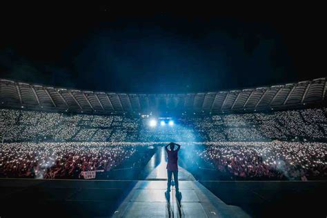 Ultimo Continua La Sua Favola E Illumina Lo Stadio Olimpico