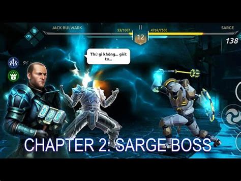 Shadow Fight Arena Chapter Sarge Boss Con Ng Say Gi C Youtube