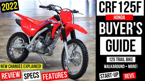 2022 Honda CRF125 Review Specs Features The Best 125 Dirt Trail