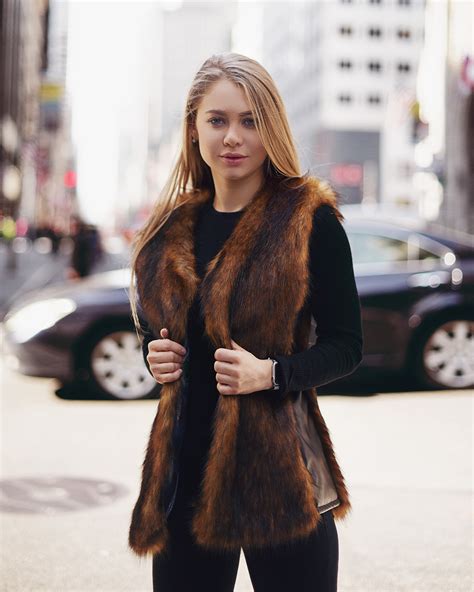 Fur Vest For Women