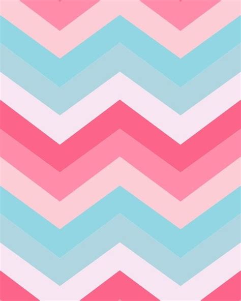 Papel De Parede Estilo Chevron Azul E Rosa Renovando Em Um Clique