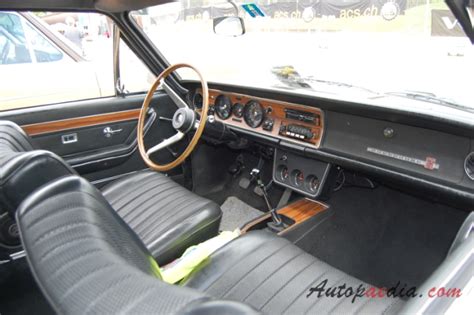 Opel Commodore A 1967-1971 (GS hardtop Coupé 2d), interior, Autopaedia ...