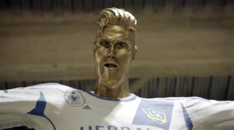 David Beckham praised after reaction to statue prank resurfaces