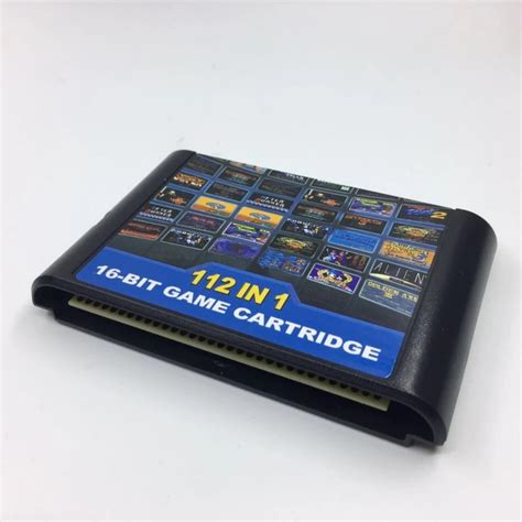 Sega Mega Drive 112 In Cartridge Edusvetgobgt