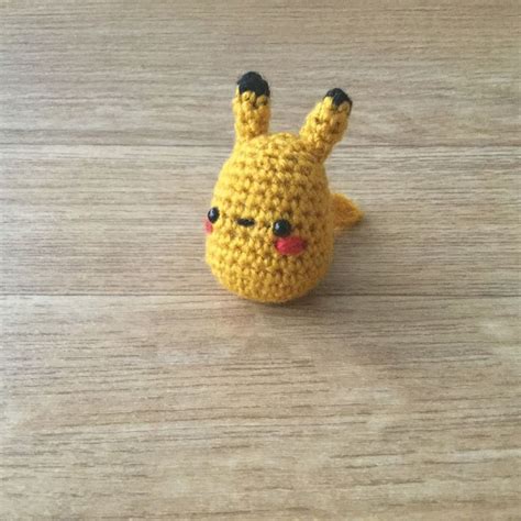 Amigurumi Pikachu For Crochetgo Pokemongo Crochet Pokemon