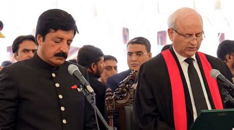 Sardar Saleem Haider Sworn In As Punjab Governor