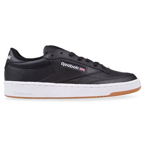 Black/White/Gum Reebok Classic CLUB C 85 | ShoeSales