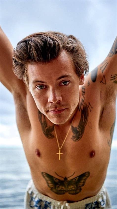 Harry Styles Shirtless Photoshoot