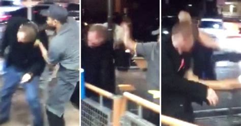 Mcdonalds Staff Fight Racist Customer At Bow East London Restaurant