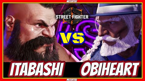 SF6Itabashi Zangief VS ObiHeart JP Messatsu YouTube