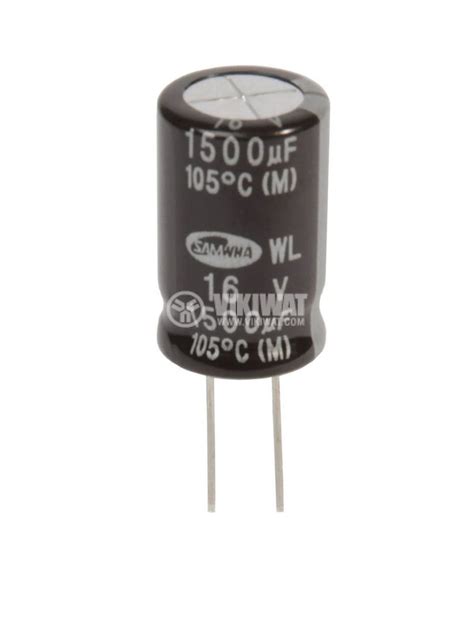 Electrolytic Capacitor 1500uF 16V THT 12x20 Low Impedance