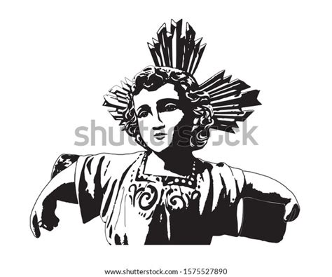 Santo Nino Child Jesus Christian Vector Stock Vector (Royalty Free ...