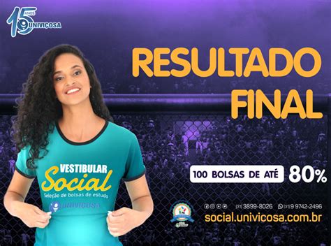 Nae Divulga Lista Dos Aprovados No Vestibular Social Univi Osa