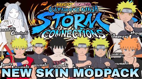 NEW SKIN MODPACK UPDATE NARUTO STOEM CONNECTIONS ANDROID GAMEPLAY