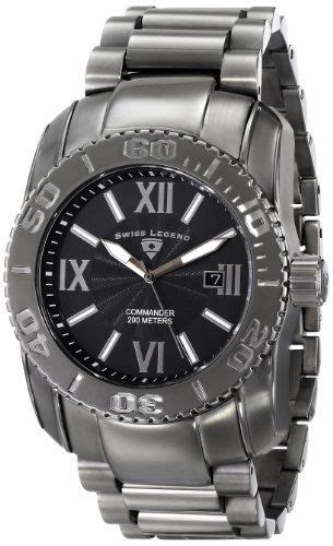 Men S Wrist Watches Swiss Legend Mens Gm Commander Grey