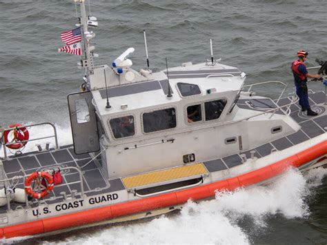 U S Coast Guard Rescues 2 Missing Boaters 55 Miles Off Bahamas Coast After Their Vessel Was