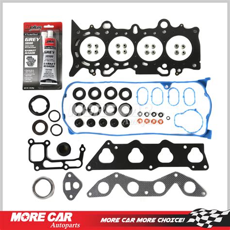 Head Gasket Set Fit 2001 2005 Honda Civic Dx Lx 1 7l Sohc 16v Vtec D17a1 Ebay