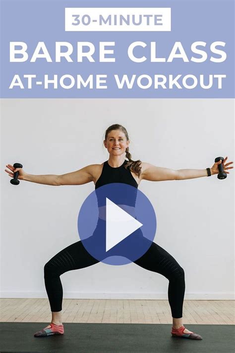 Minute Barre Blend Workout Video Nourish Move Love Workout