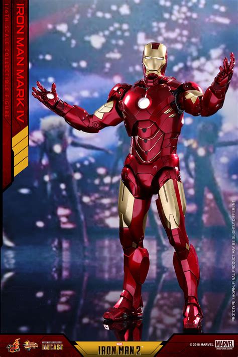 《钢铁侠2》钢铁侠mark4 16比例合金珍藏人偶 Hot Toys