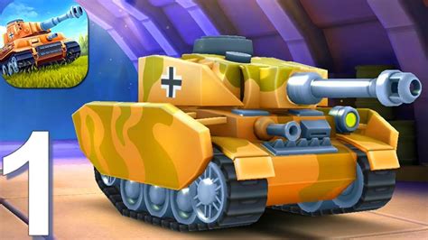 Tanks Brawl Fun Pvp Battles Gameplay Walkthrough Part 1 Android