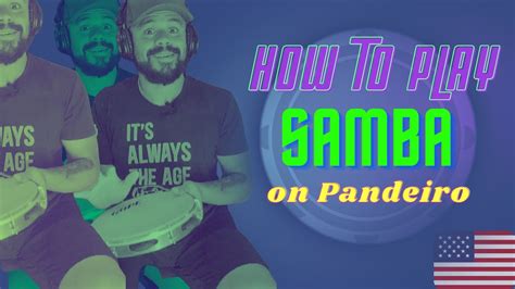 How To Play Samba On Pandeiro Marivaldo Lima Drum Tips Oficial