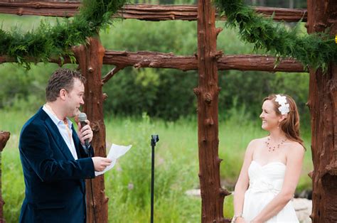 This Mountain Ranch Karaoke Wedding Had A Self Solemnizing Ceremony