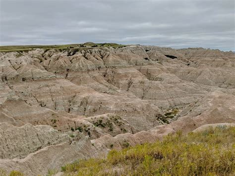 map of badlands loop road