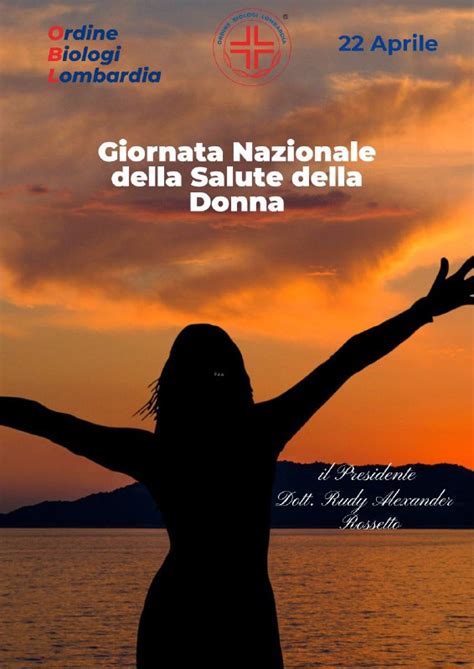 Oggi La La Giornata Nazionale Della Salute Della Donna Ordine