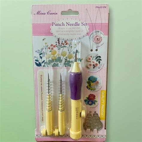 Punch Needle Set, Punch Needle, Embroidery Needle, Punch Needles, Punch ...