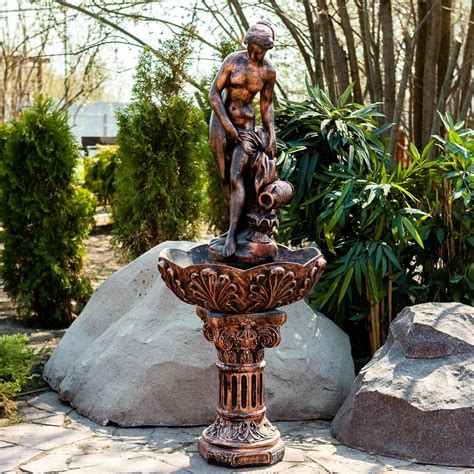 Фонтан садовый большой Венера FS08501 стеклопластик, высота 148 см ...