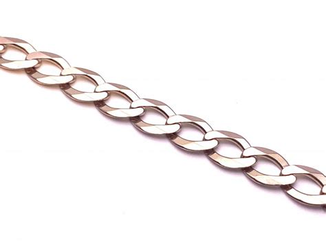 Secondhand Ct Yellow Gold Curb Bracelet At Segal S Jewellers