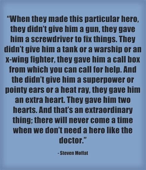 Steven Moffat Quotes. QuotesGram